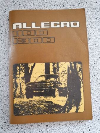 INSTRUKTIONSBOG  Austin Allegro
